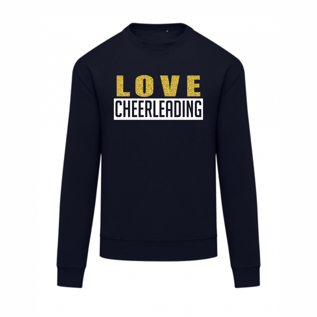 SG LOVE CHEERLEADING sweatshirt