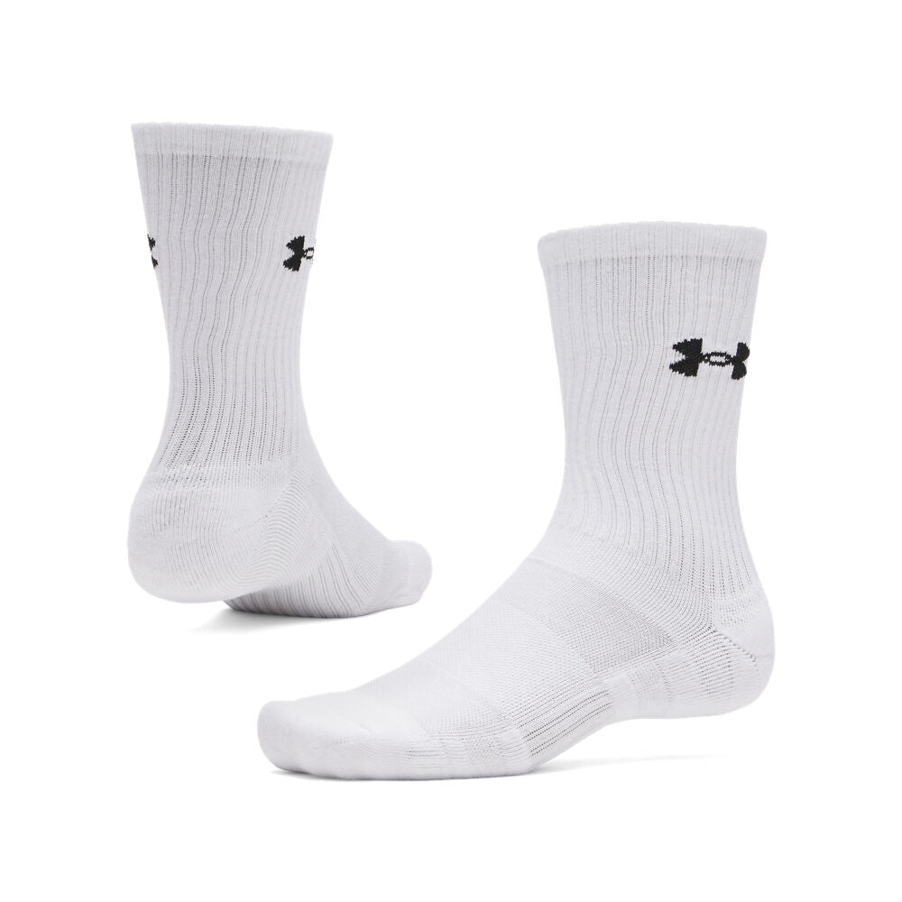 UA Performance Cotton Crw strumpor (3-pack)