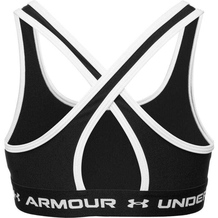 Under Armour G Crossback Mid Solid sport-bh för tjejer