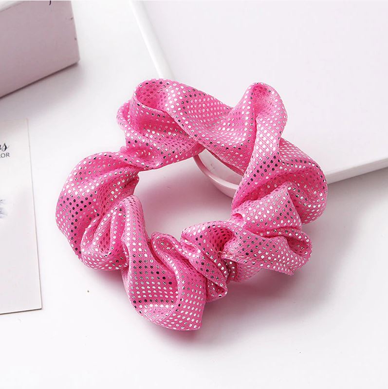 Glittrig scrunchie