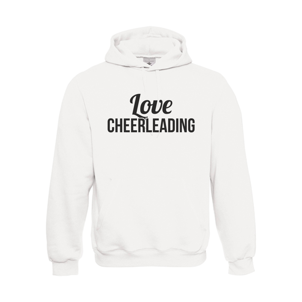 B&C Älska cheerleading hoodie