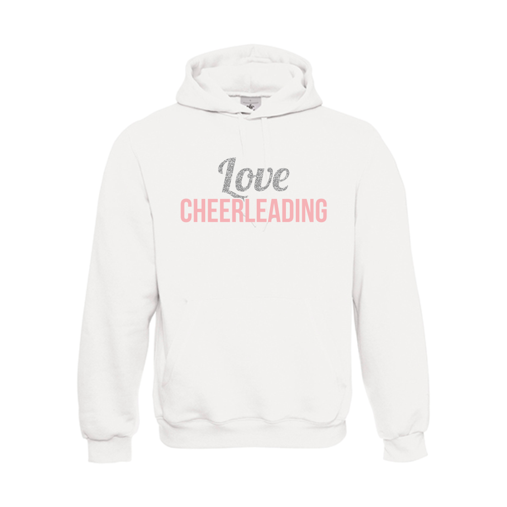 B&C Älska cheerleading hoodie