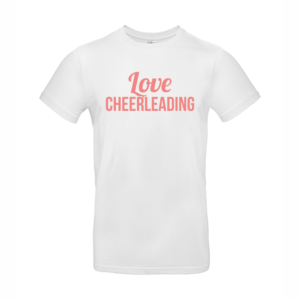 Älska cheerleading t-shirt