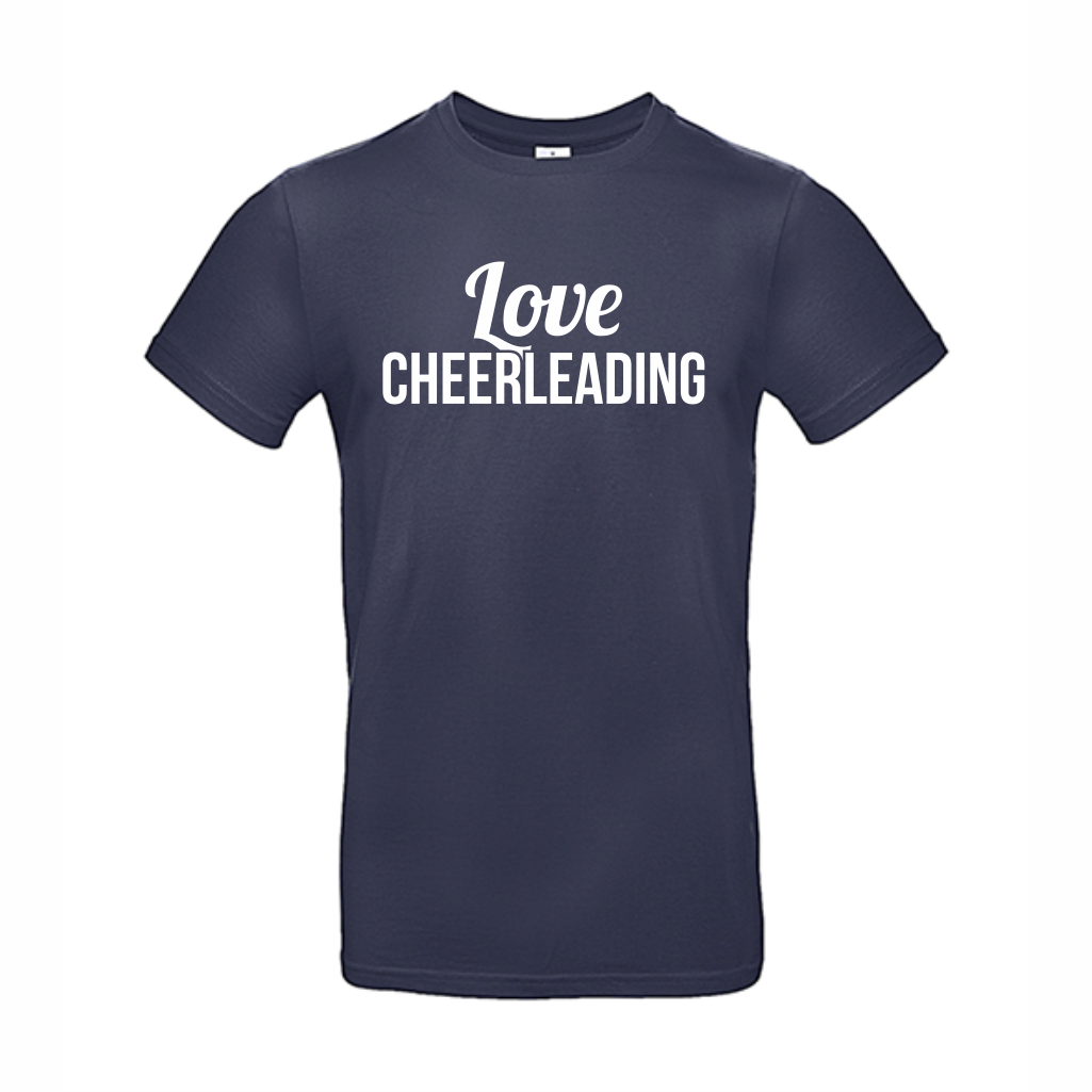 Älska cheerleading t-shirt
