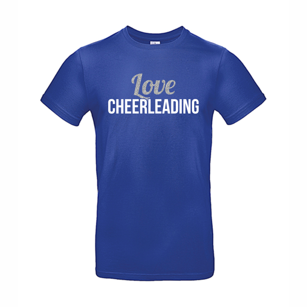 Älska cheerleading t-shirt