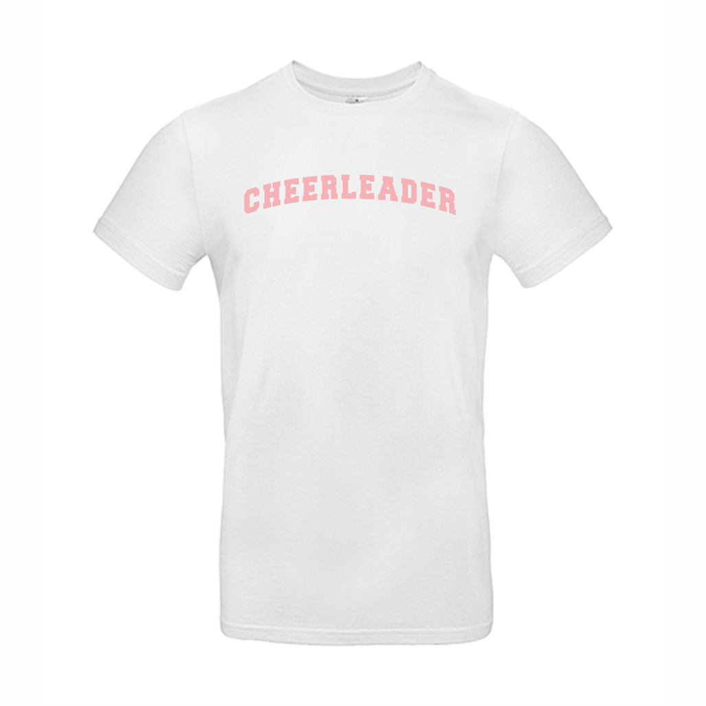 Cheerleader bent t-shirt