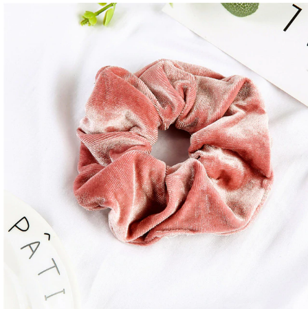 Scrunchie i sammet