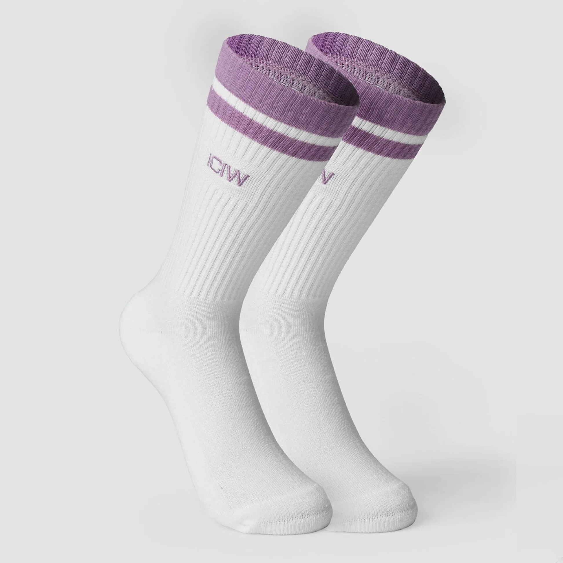 ICANIWILL Training Striped Socks (2-Pack)