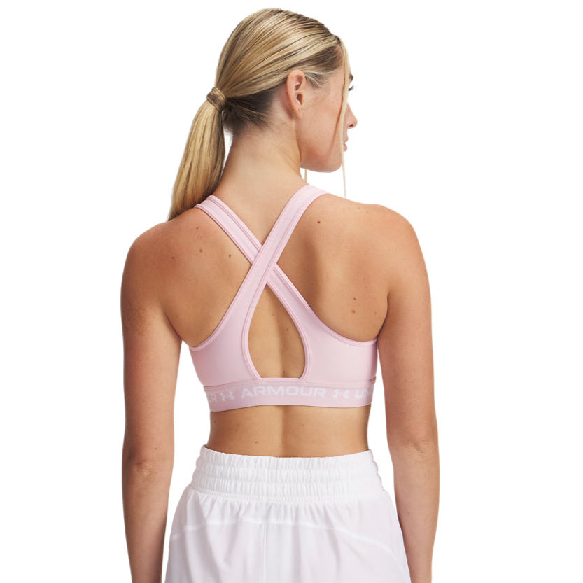 Under Armour Mid Crossback Sports Bra