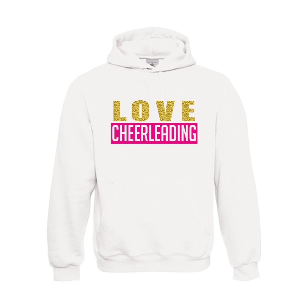 Love Cheerleadingтолстовка с капюшоном