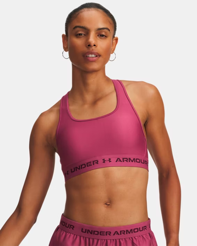 Under Armour Mid Crossback Sports Bra