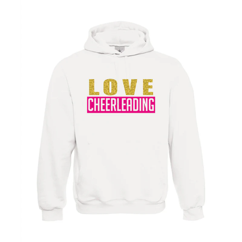 B&C LOVE CHEERLEADING hoodie