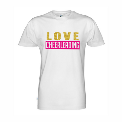 Cottover Love Cheerleading t-shirt (ekologisk)