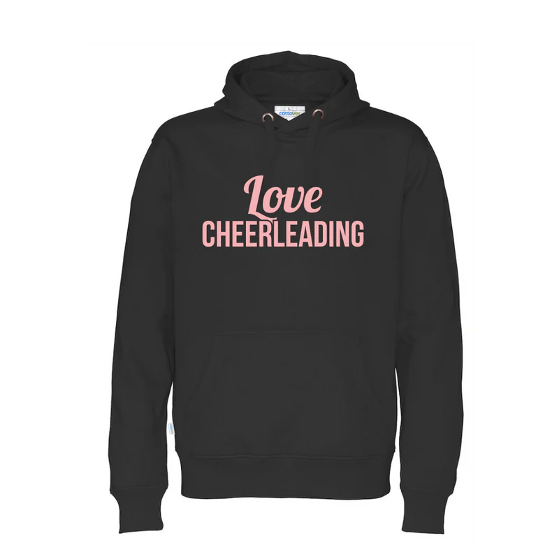 Cottover Love Cheerleading hoodie (ekologisk)