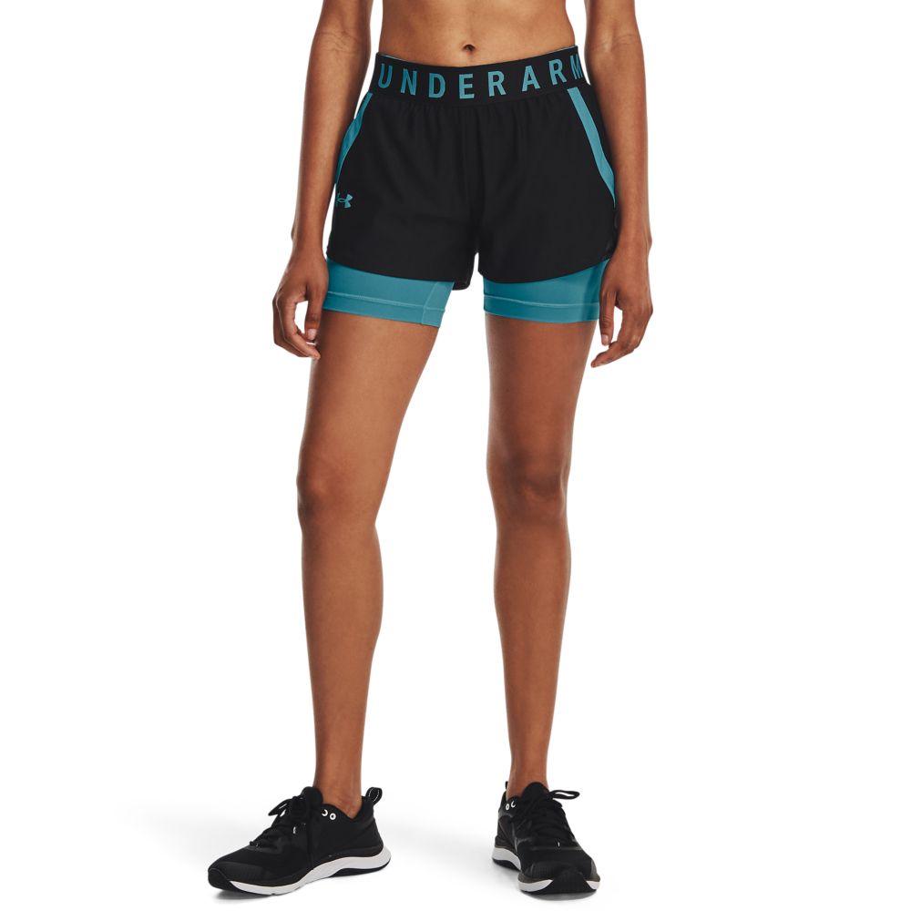 Under Armour Spela upp 2-i-1 shorts