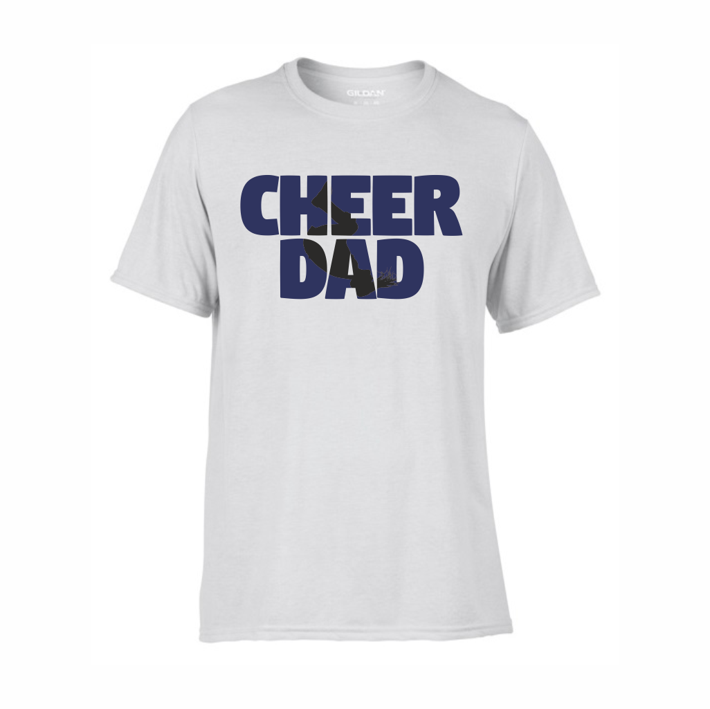 Cheer Dad teknisk t-shirt