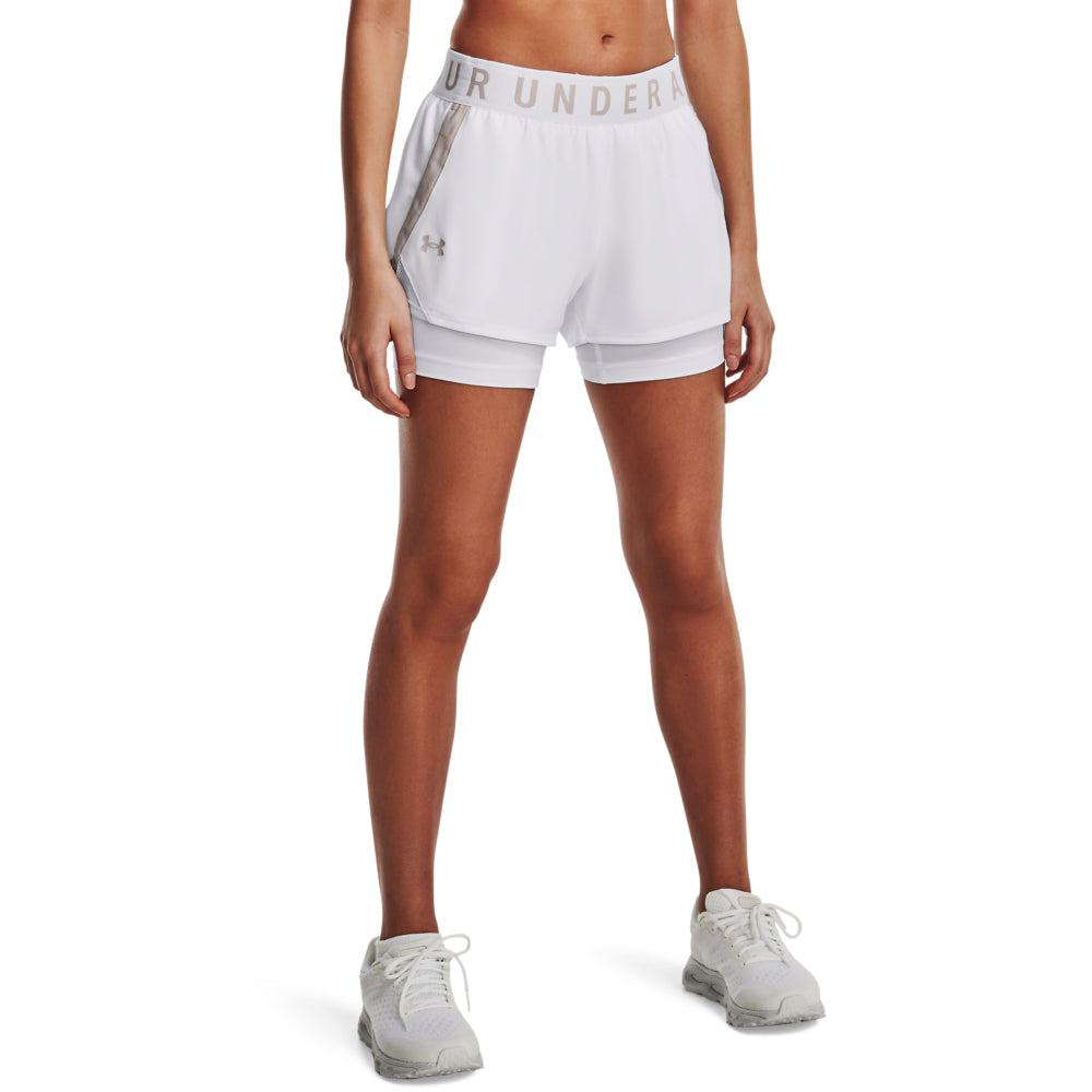 Under Armour Spela upp 2-i-1 shorts
