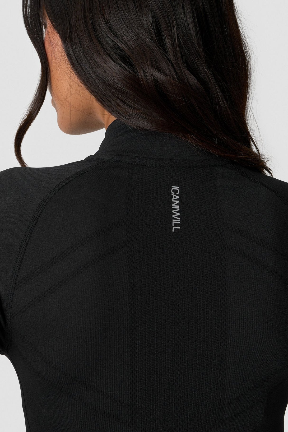 ICANIWILL Define Seamless Zip långärmad jacka