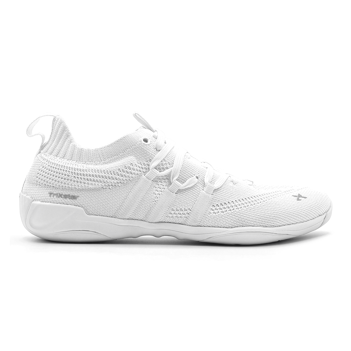 Solid white sales cheer shoes