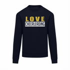 SG LOVE CHEERLEADING sweatshirt