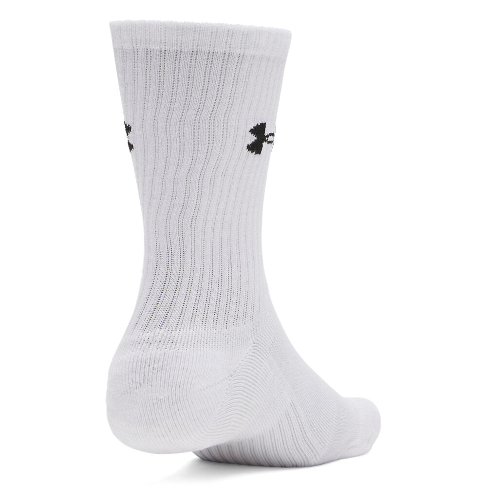 UA Performance Cotton Crw strumpor (3-pack)