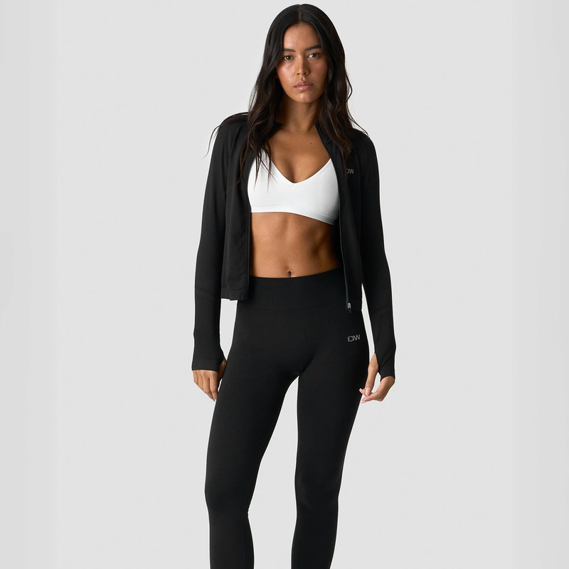 ICANIWILL Define Seamless Zip Long sleeve Jacket
