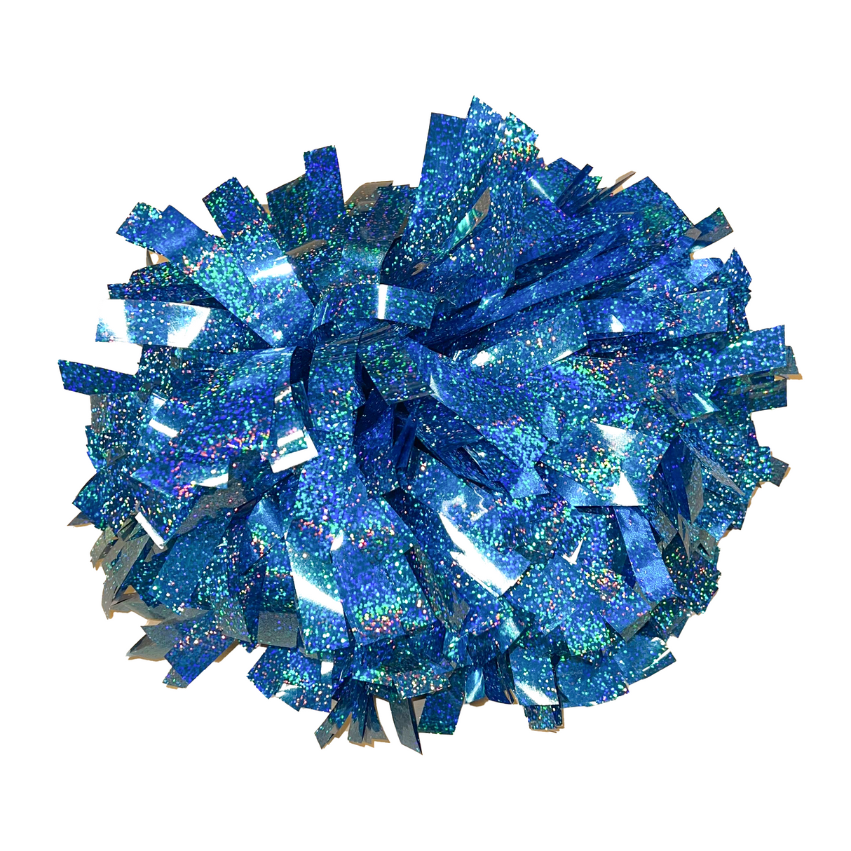 Glitter Columbia Blue holografisk pom pom