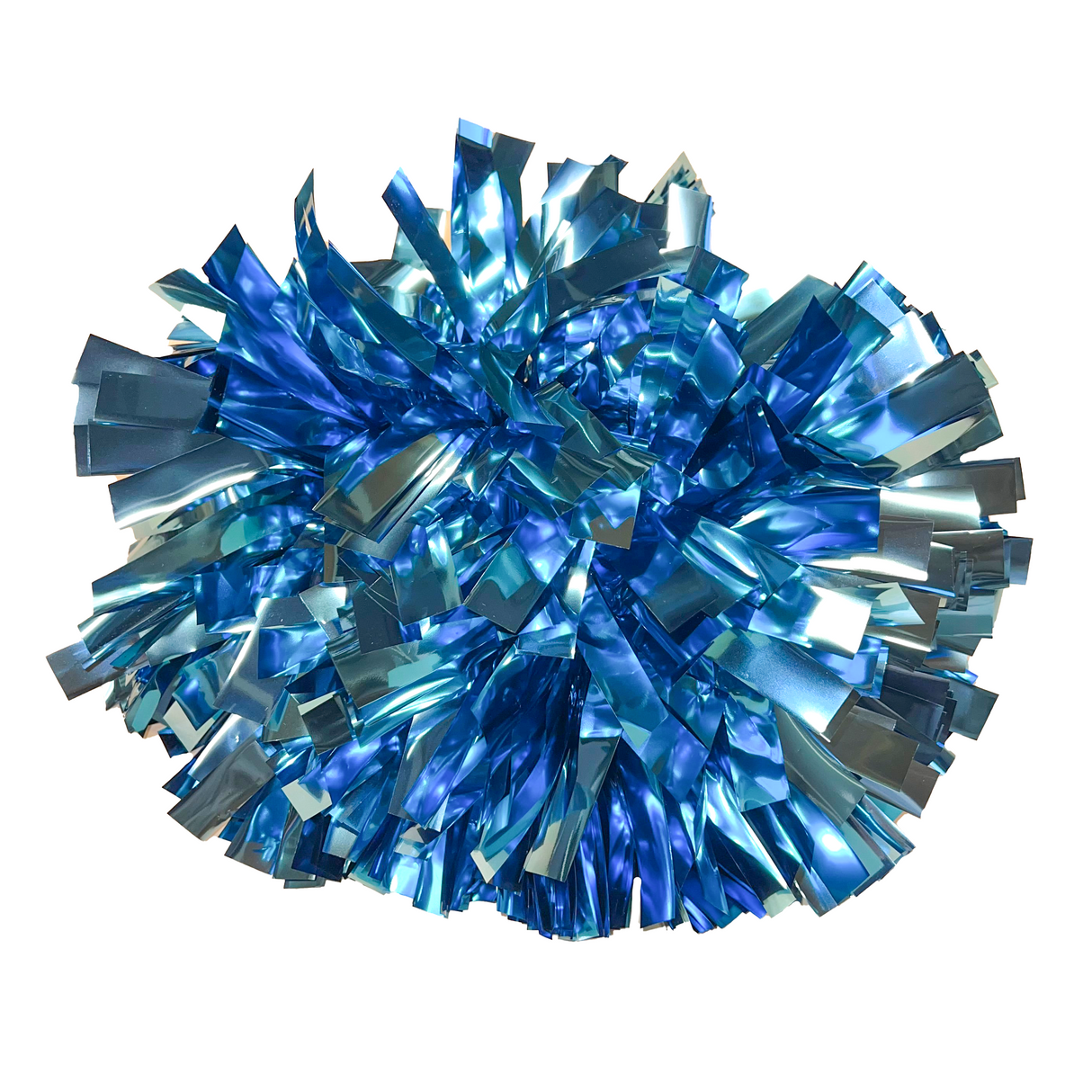 Metallic Columbia Blue pom pom