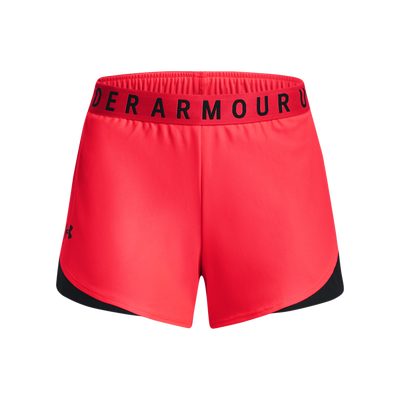 Shorts de Treino Feminino Under Armour Play Up Shorts 3.0 Twist Vermelho