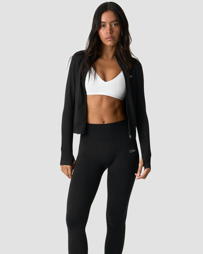 ICANIWILL Define Seamless Zip Long sleeve Jacket