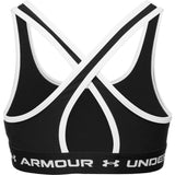 Under Armour G Crossback Mid Solid sport-bh för tjejer