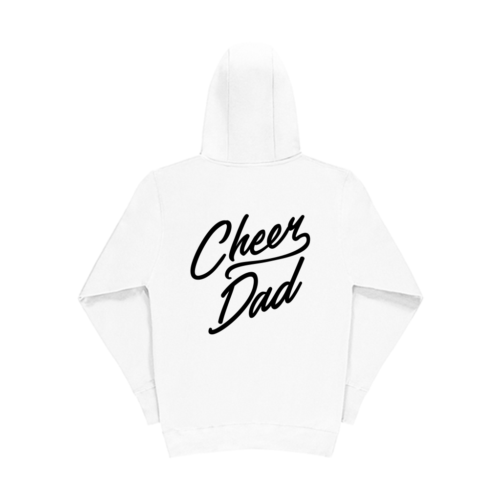 SG Cheer Dad hoodie med dragkedja