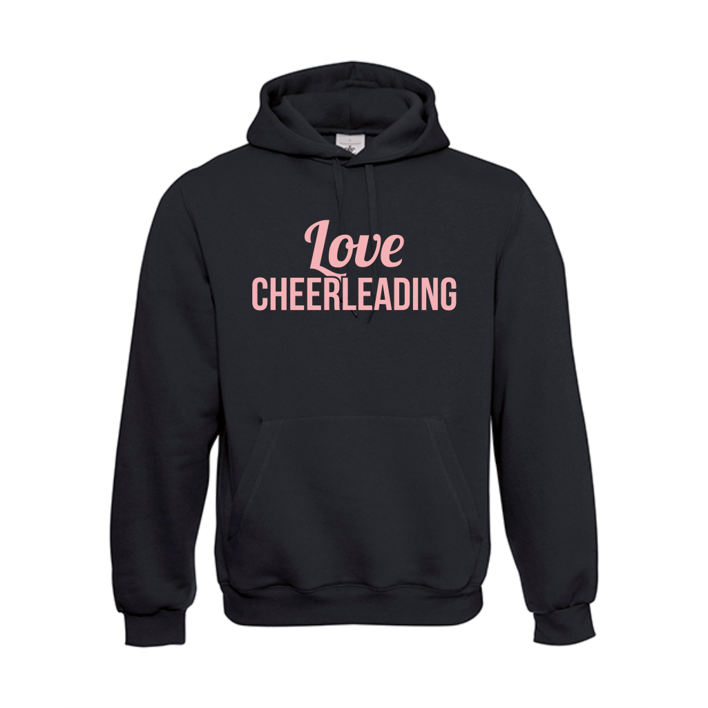 B&C Älska cheerleading hoodie