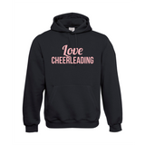 B&C Älska cheerleading hoodie