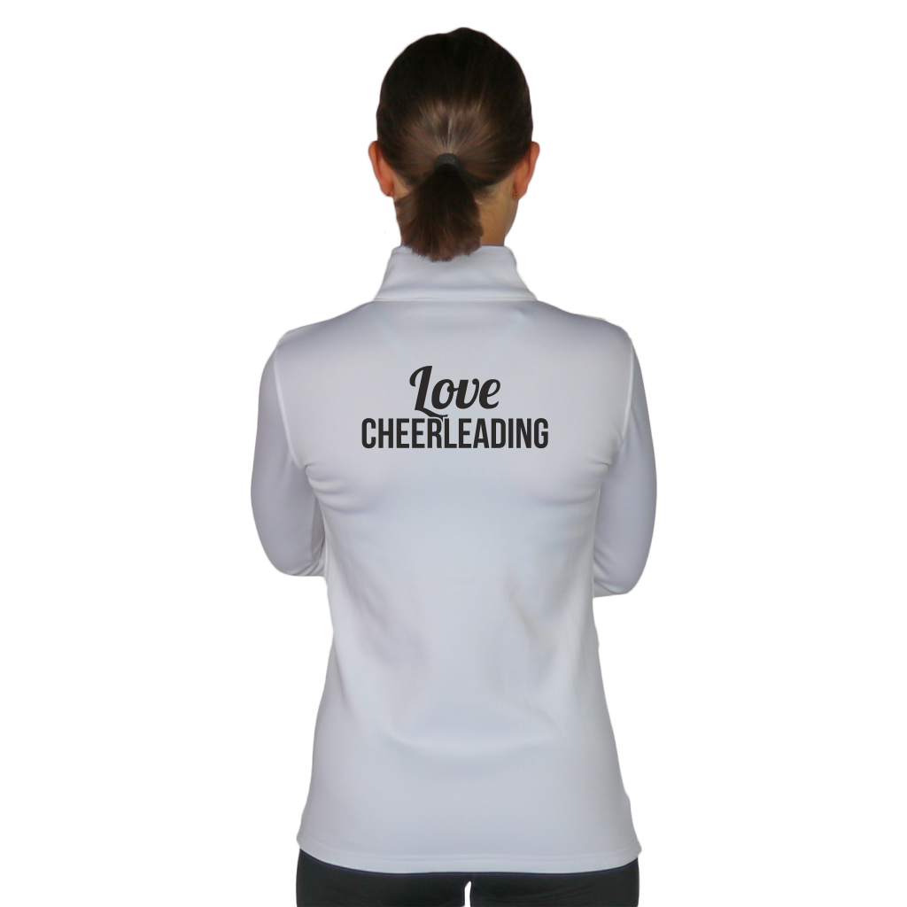Skillz Gear Invincible jacket with Love Cheerleading print