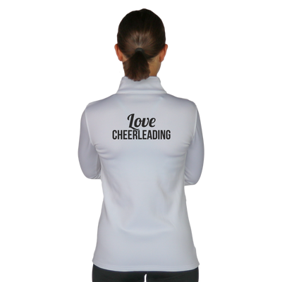 Skillz Gear Invincible jacket with Love Cheerleading print