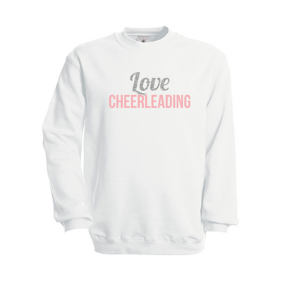 B&C Love Cheerleading sweatshirt