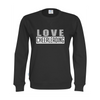 Cottover LOVE CHEERLEADING sweatshirt (organic)