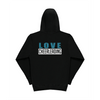 SG LOVE CHEERLEADING zipper hoodie