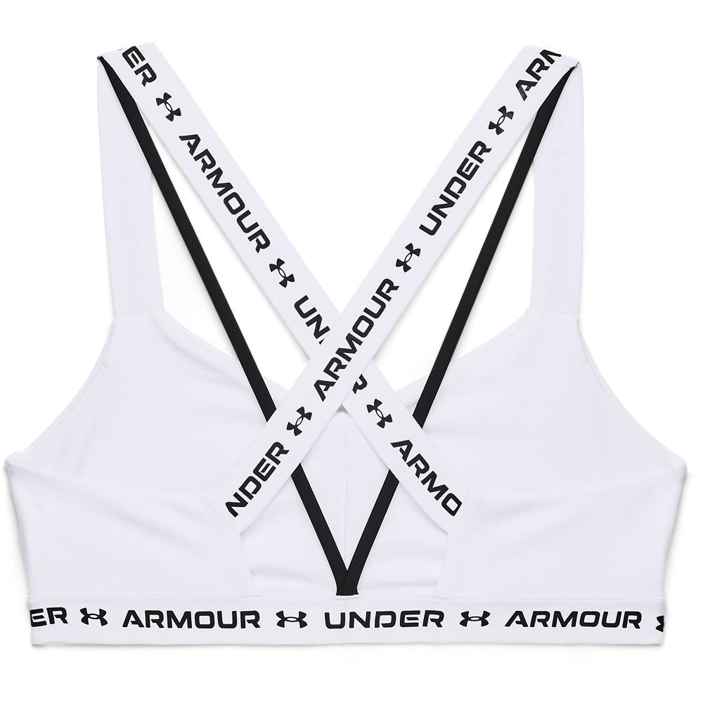 Buy Under Armour Women's Armour® Mid Crossback Sports Bra Red in KSA -SSS