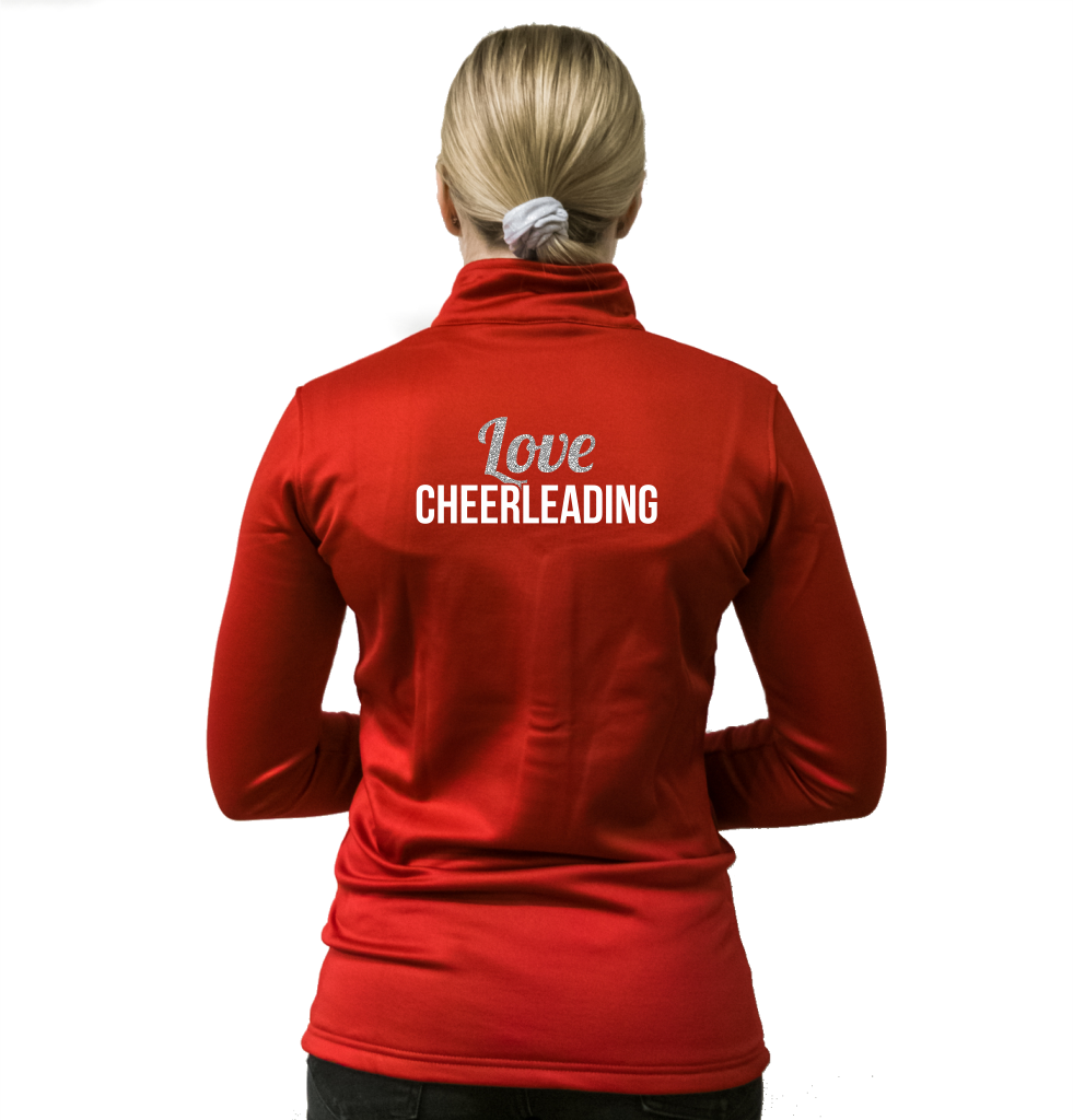 Skillz Gear Invincible jacka med Älska cheerleading-tryck