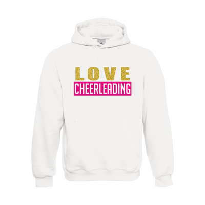 B&C LOVE CHEERLEADING hoodie
