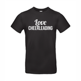 Älska cheerleading t-shirt