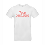 Älska cheerleading t-shirt