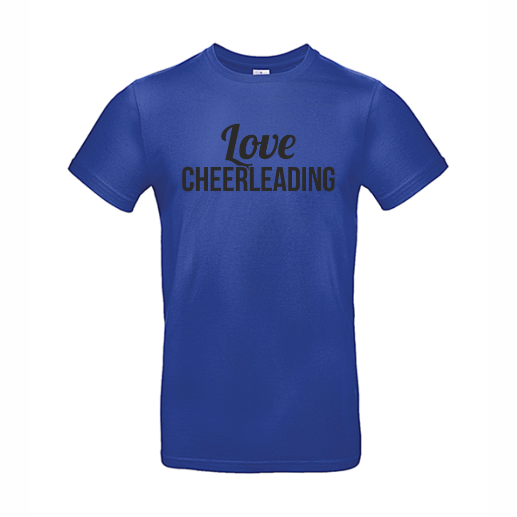 Älska cheerleading t-shirt