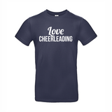 Älska cheerleading t-shirt