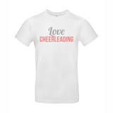 Älska cheerleading t-shirt