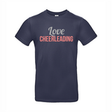 Älska cheerleading t-shirt
