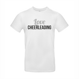 Älska cheerleading t-shirt