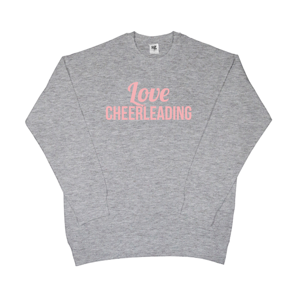 SG Älska cheerleading sweatshirt